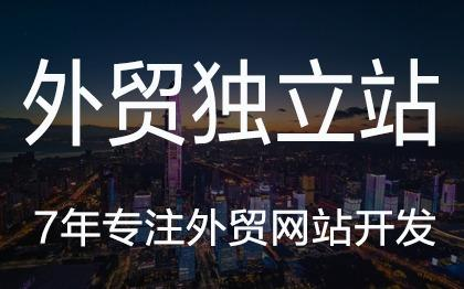 外贸商城网站开发/国外电商独立站/